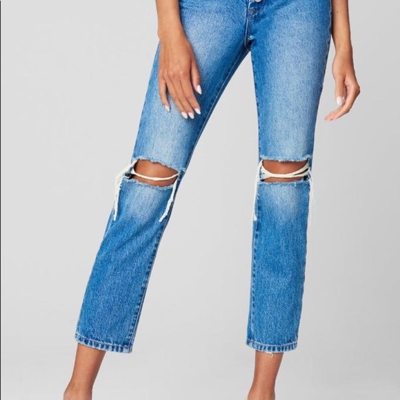Blank NYC high rise Madison crop ripped denim jeans - Picture 2 of 13